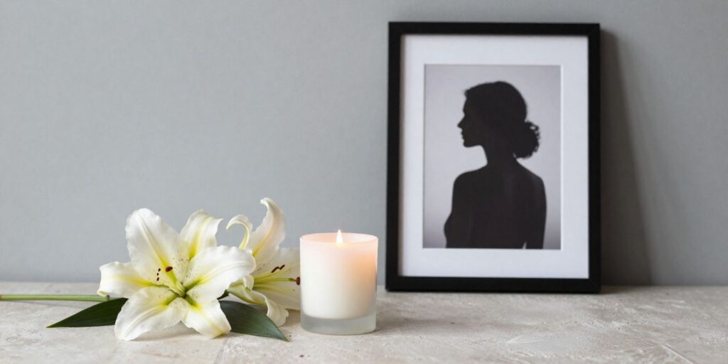 Sympathy image for condolences after the loss of a mother-in-law.