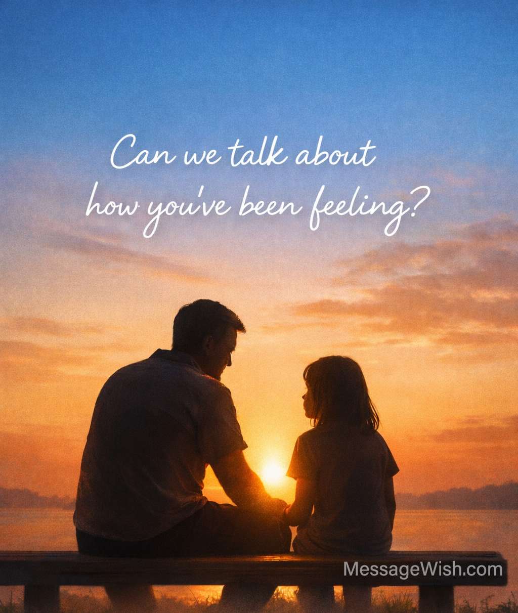 Supportive relationship illustration showing how to tell your daughter she deserves better with reassuring words.
