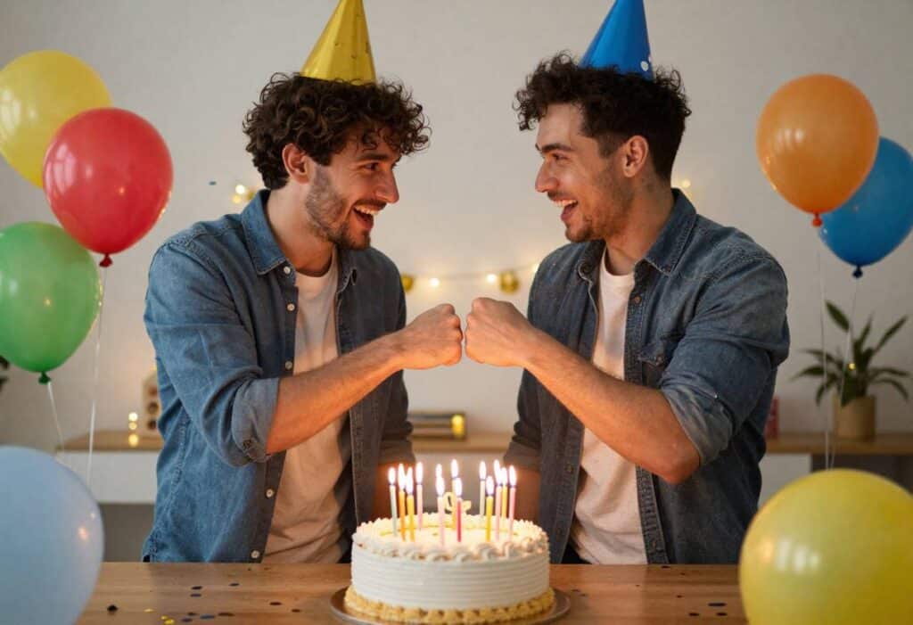 Birthday Wishes for Two Persons Born on Same Day