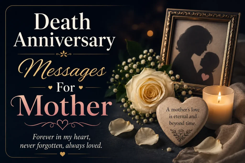 Death Anniversary Messages For Mother