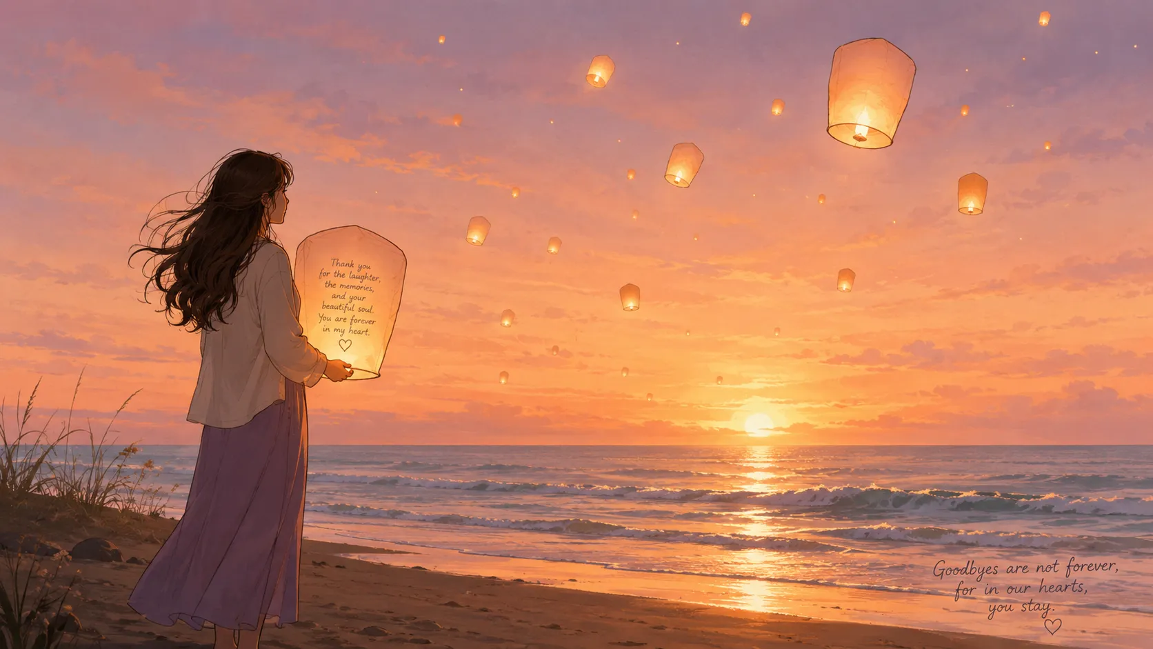 Goodbye Messages for a Dead Friend