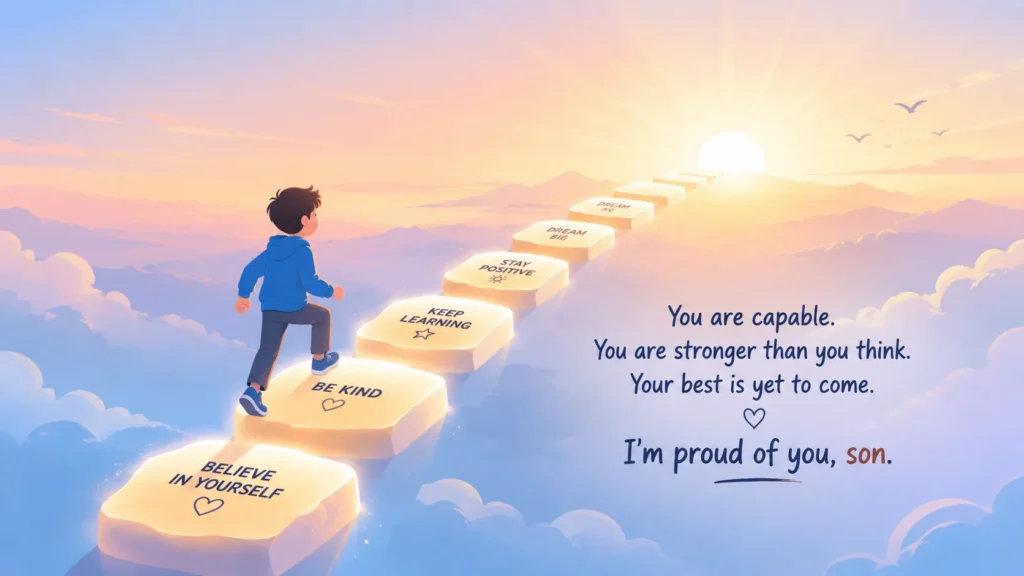Words of Encouragement for Son