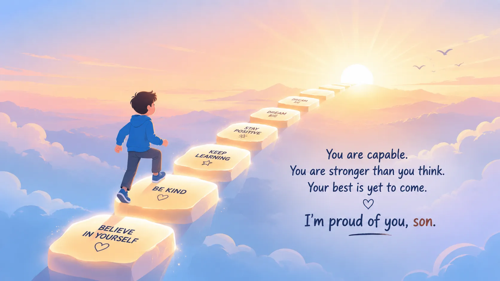 Words of Encouragement for Son