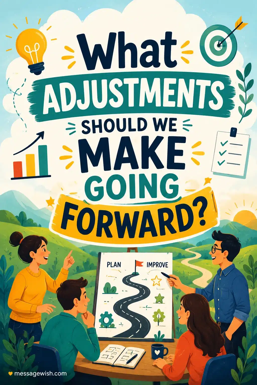 What adjustments should we make going forward